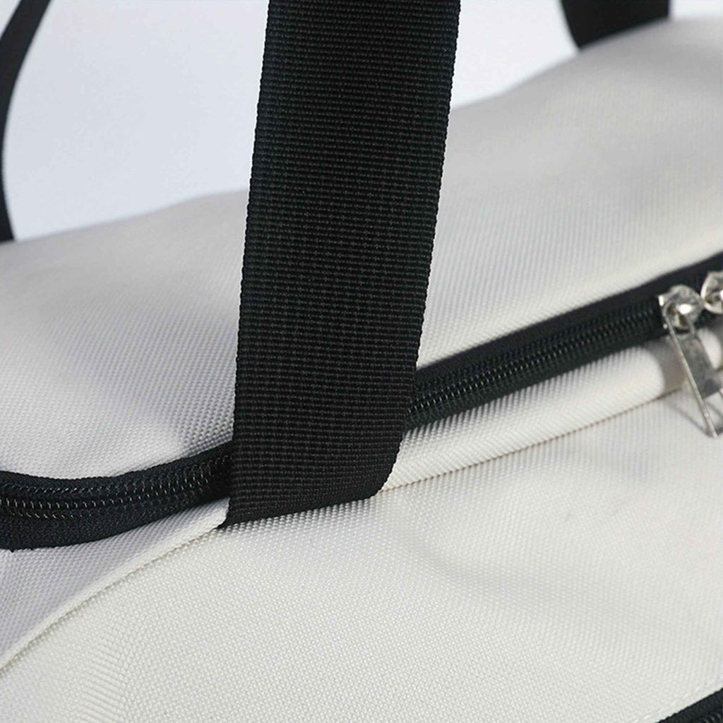 Duffel Bag with MILANO Pattern, Essential Handbag for The Gym, Reinforced Double Handles, Lightweight Oxford Fabric, Suitable for Yoga and Fitness, Machine Washable, Travel Bag, for Teenager