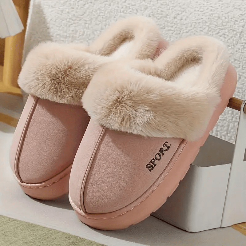 Cozy Fleece Slippers Ultimate Warmth for Indoors  Out - IRON GODDESS