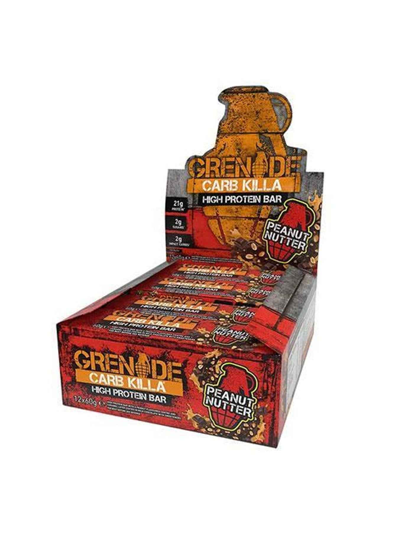 Grenade Carb Killa Low Sugar Bar (12 x 60g Bars) 13 Flavours