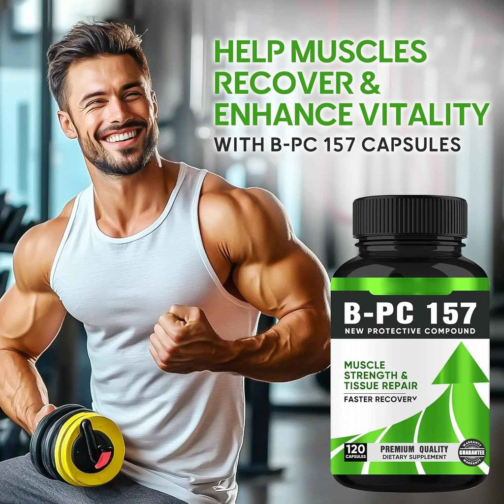 B-PC 157 Peptide Capsules, New Protective Compound B-pc-157 1000mg,Non-GMO, Gluten-Free-120capsules