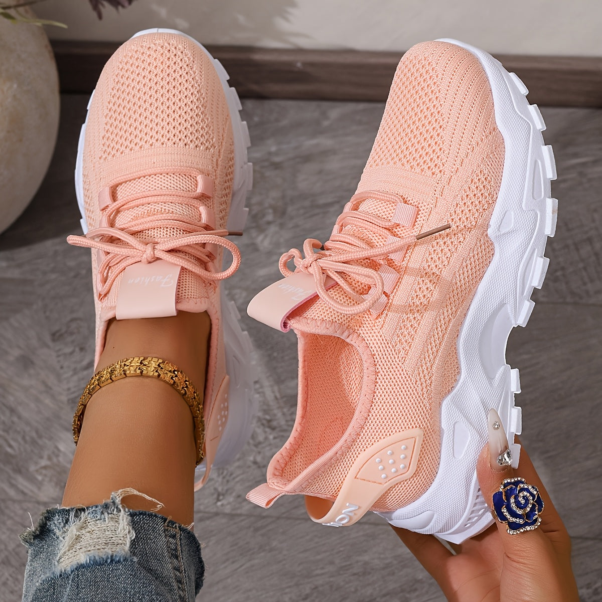 Chic Large Ladies Casual Shoes SpringAutumn Travel Style - IRON GODDESS
