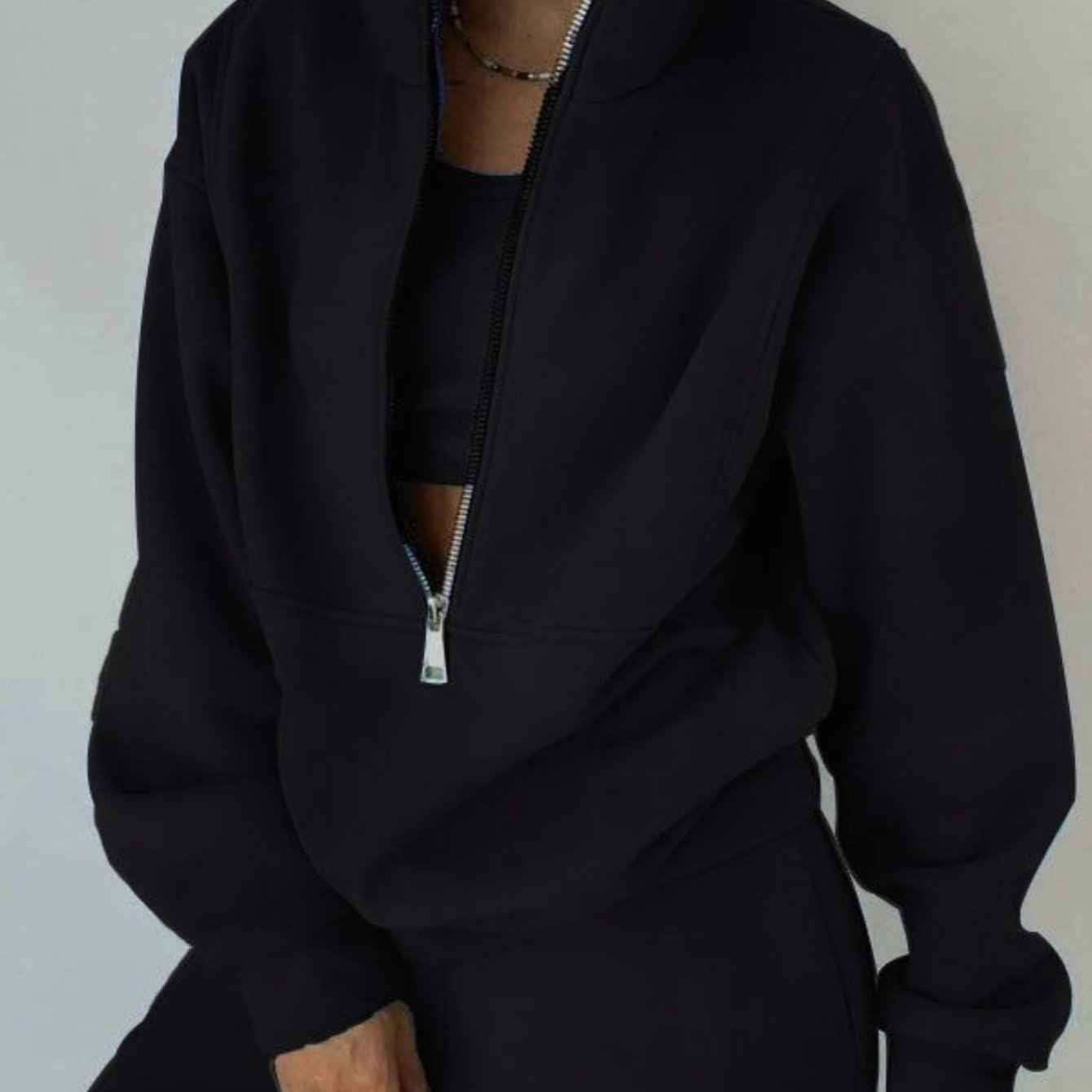 2025 Spring European and American Women'S Clothing Two-piece Sweater Fleece s Street Casual Fashion Suit Women, Streetwear Set, Casual Wear, Modern Streetwear, Trendy Fashion, Cozy Knitwear